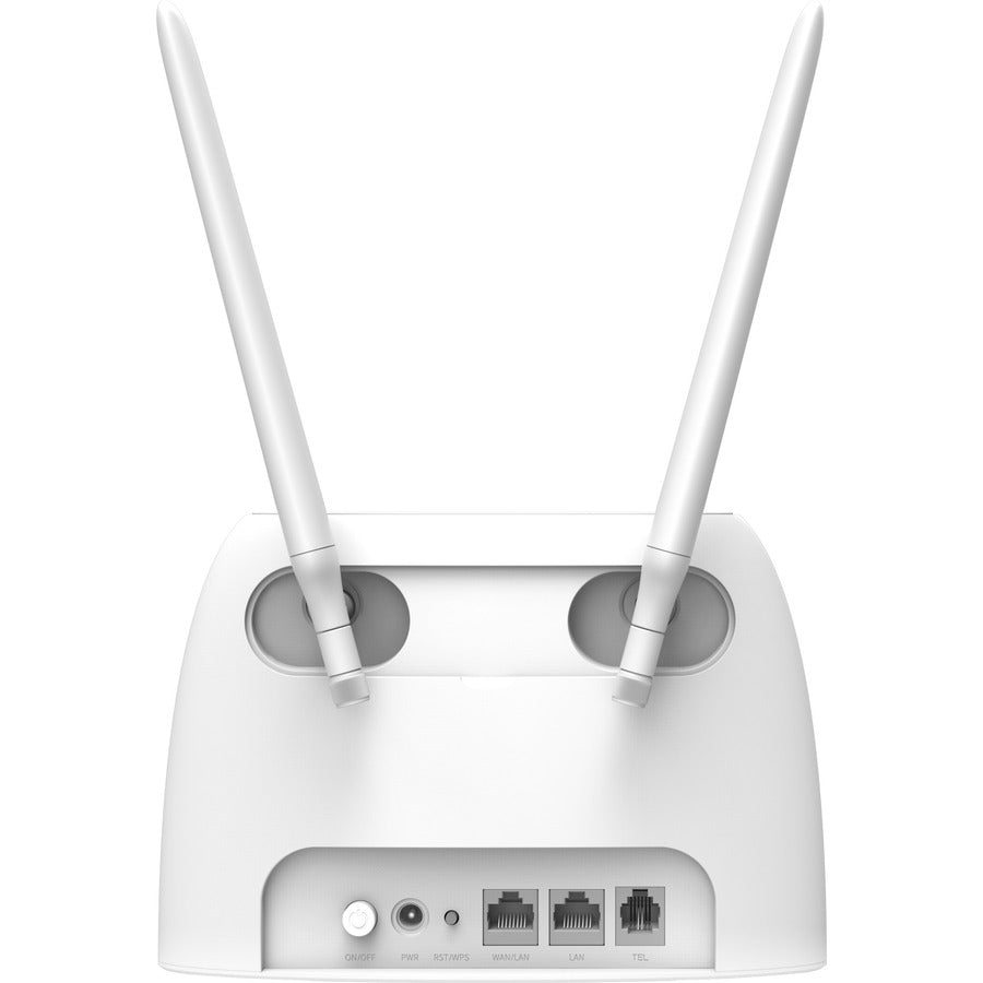 Tenda 4G06 Wi-Fi 4 Ieee 802.11B/G/N 1 Sim Ethernet, Cellular Modem/Wireless Router
