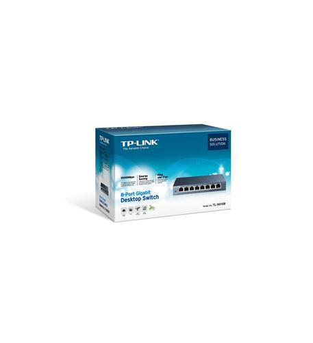 Tenda SG108 8-Port 10/100/1000 Gigabit Switch
