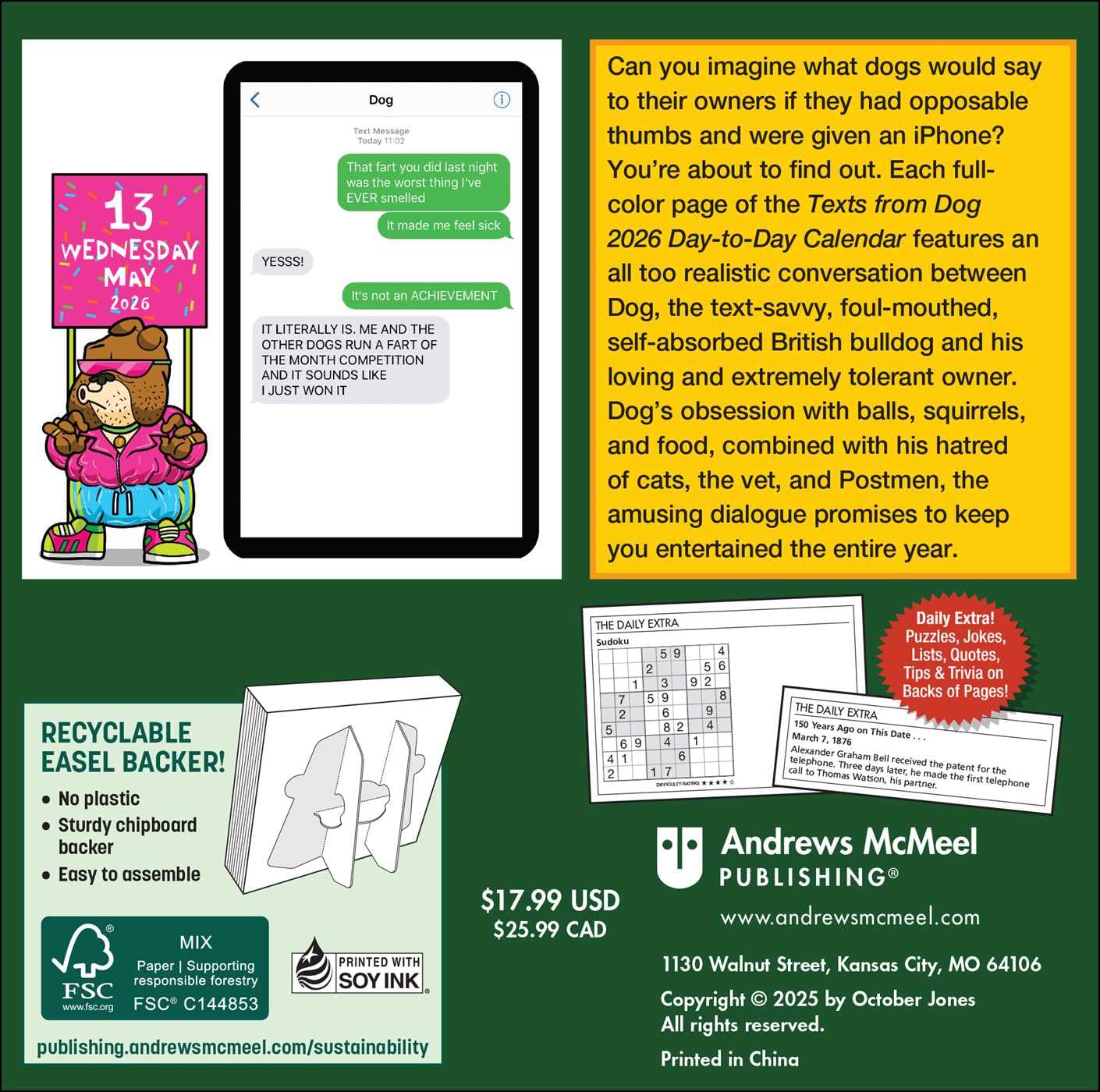 Texts from Dog 2026 Page-a-Day Calendar