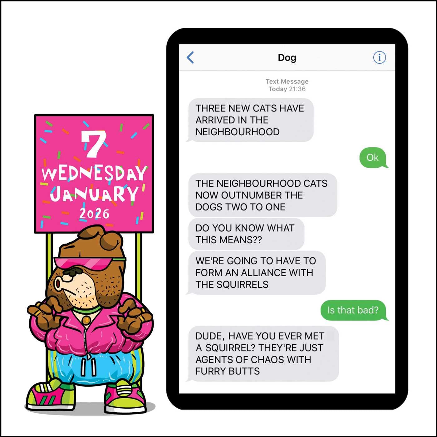 Texts from Dog 2026 Page-a-Day Calendar