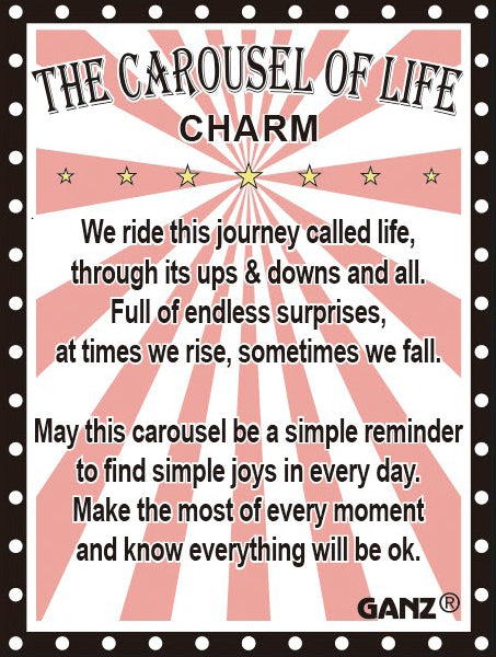 The Carousel of Life Charm