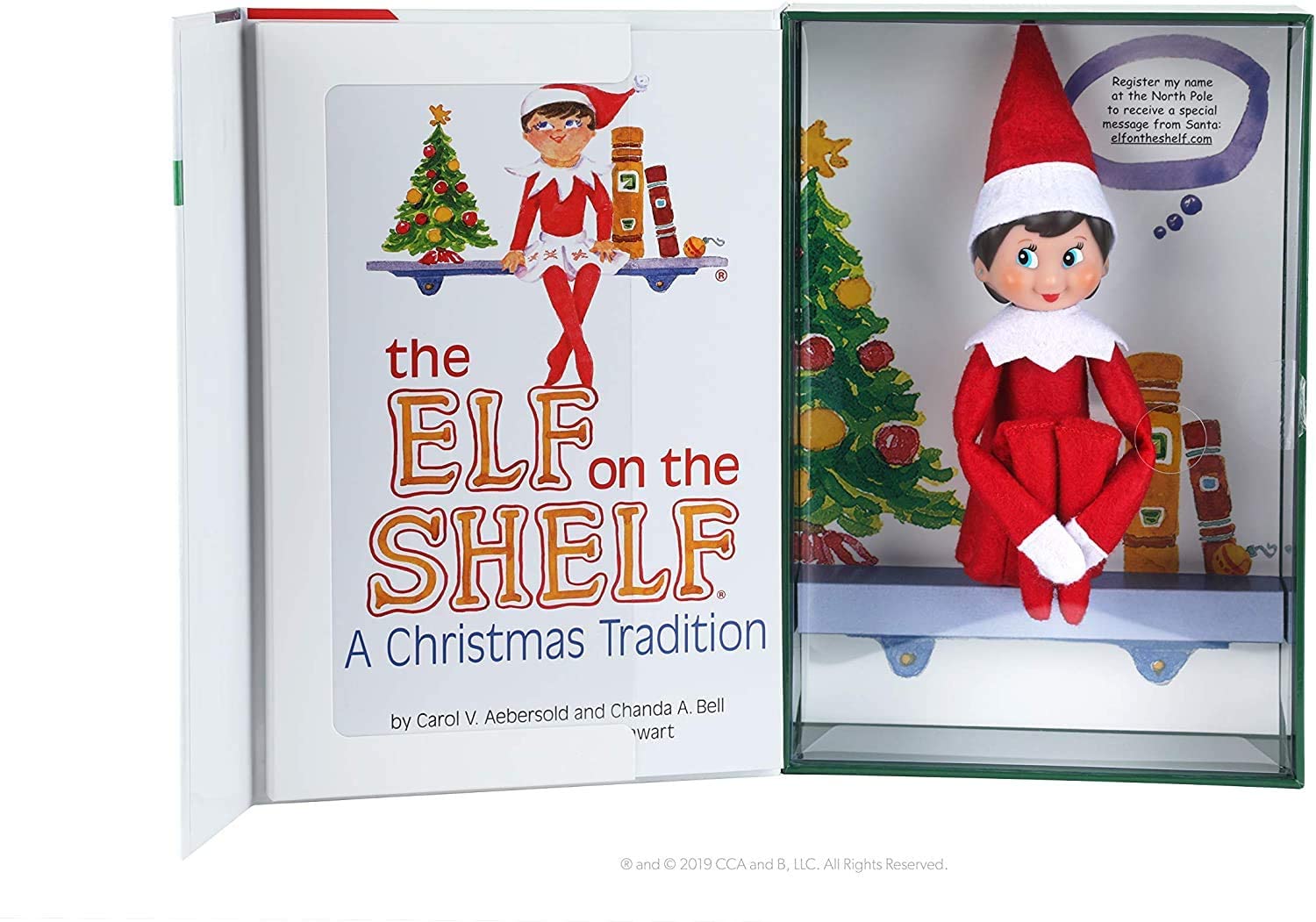 The Elf on the Shelf - Girl Light Tone
