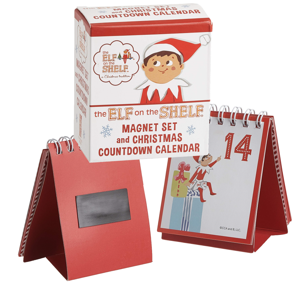 The Elf on the Shelf: Magnet Set and Christmas Countdown Calendar