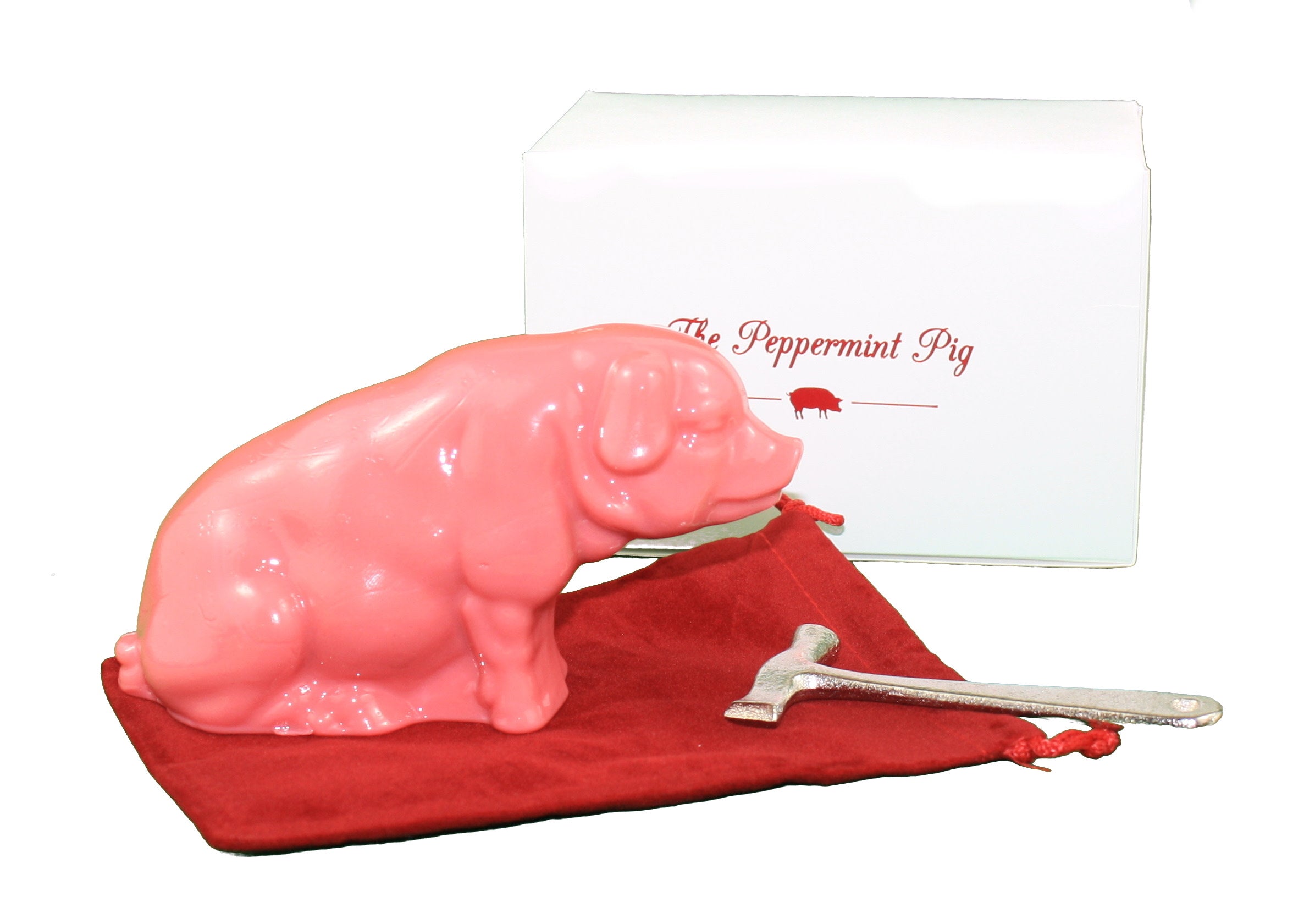 The Famous Peppermint Pig - Clarence (16 ounce with Hammer)
