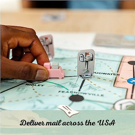 The Great American Mail Race Game