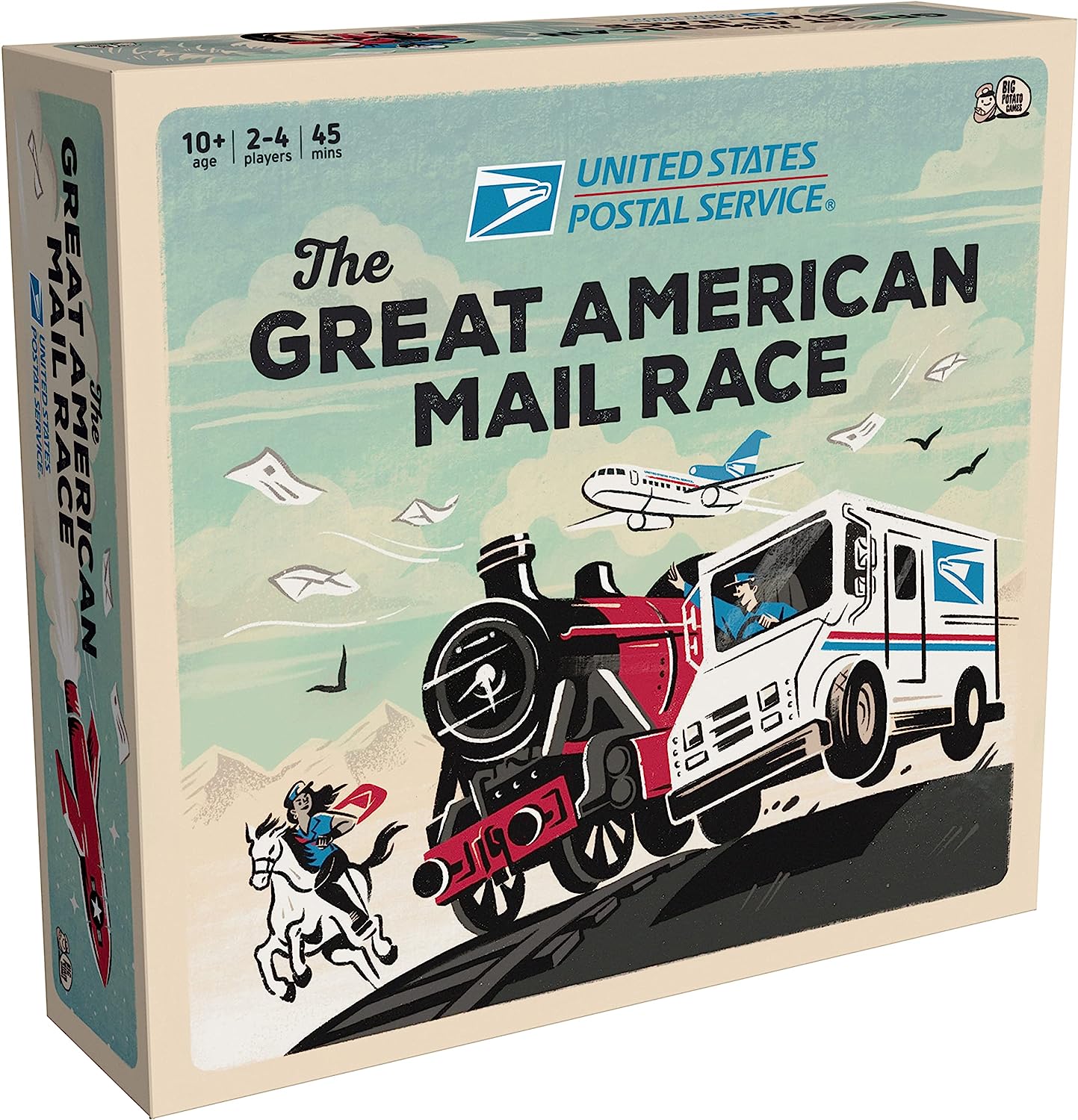 The Great American Mail Race Game