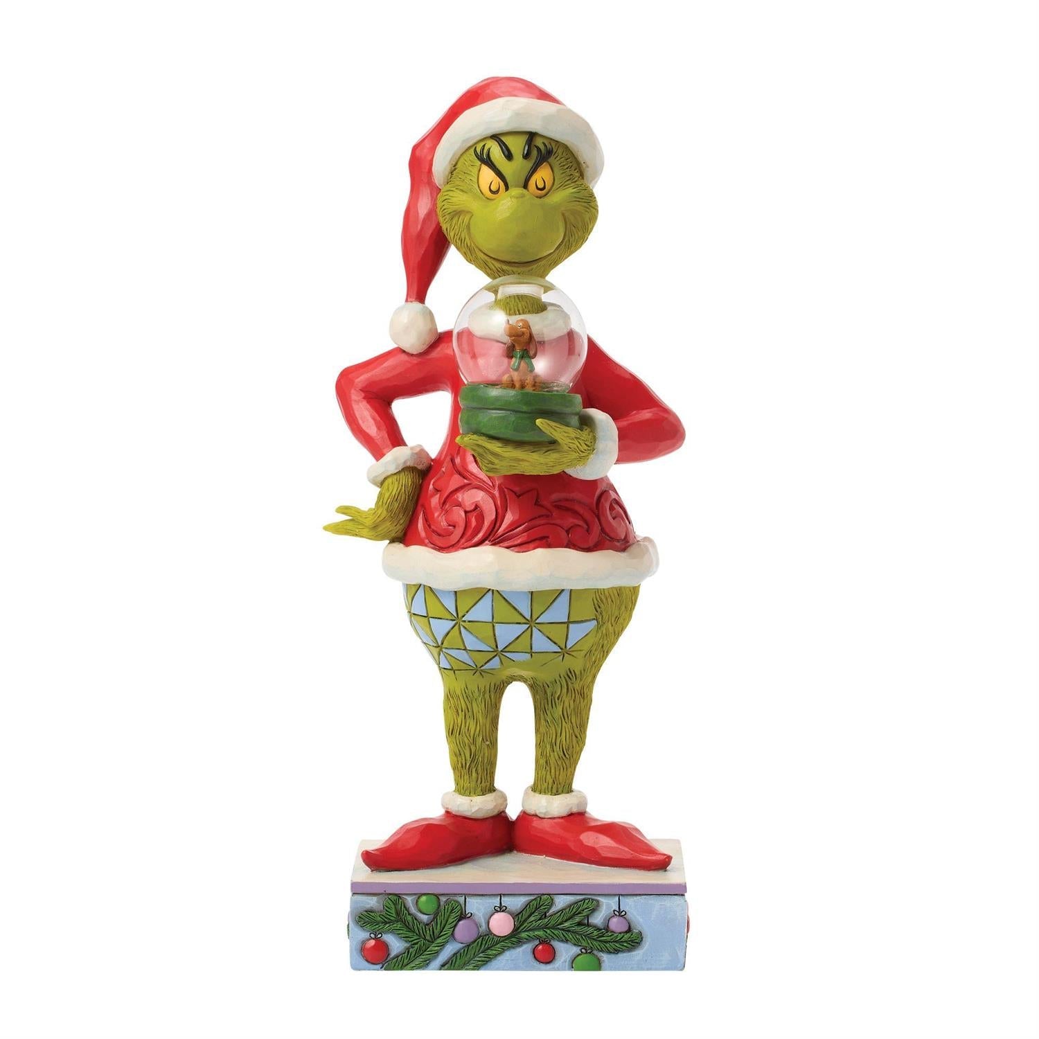 The Grinch's Heart-Warming Snow Globe: A Tender Moment with Max