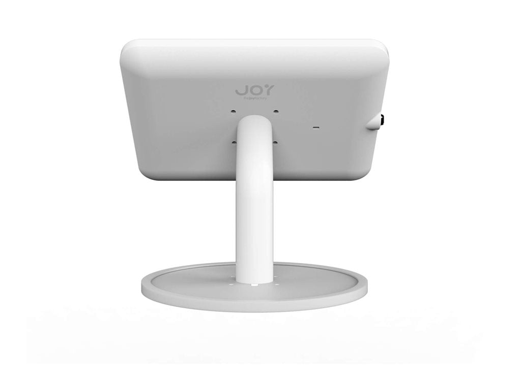 The Joy Factory Elevate II - Stand - kiosk style - for tablet - lockable - aluminum, steel, ABS plastic - white - screen size: KAA652W