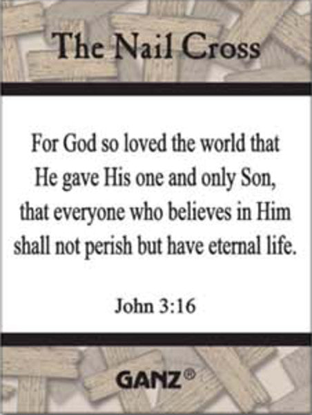 The Nail Cross - Pocket Charm