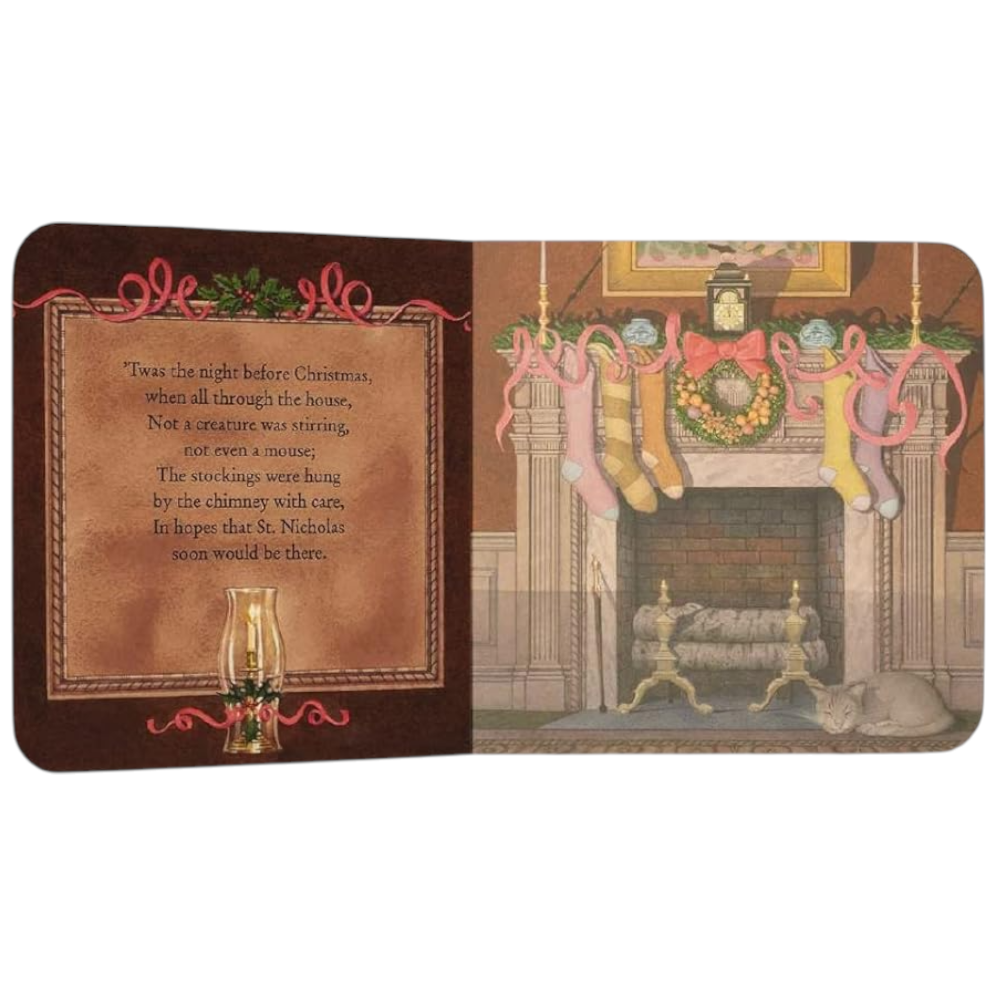 The Night Before Christmas Oversized Padded Board Book: The Classic Edition