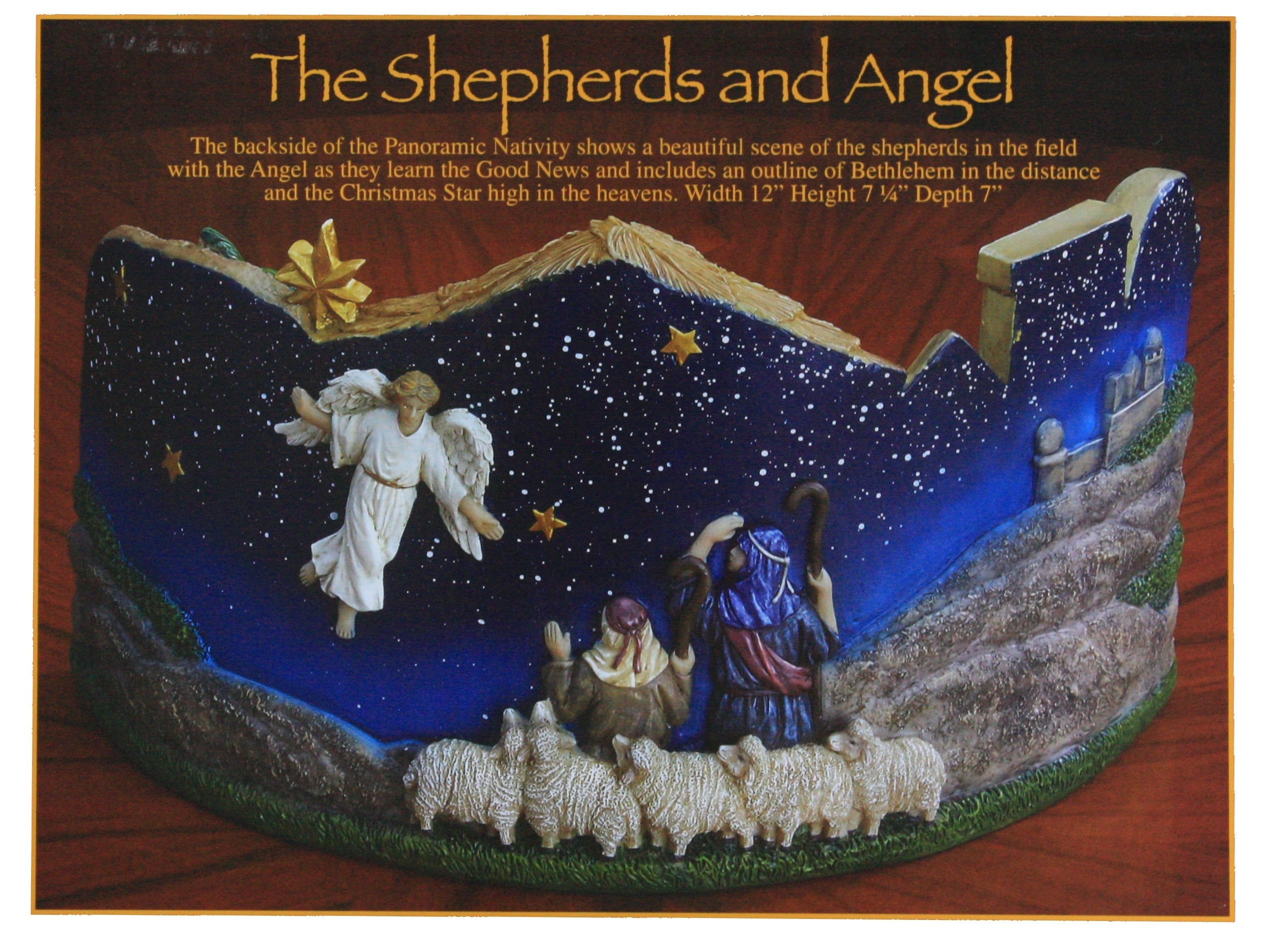 The Panorama Real Life Nativity Set