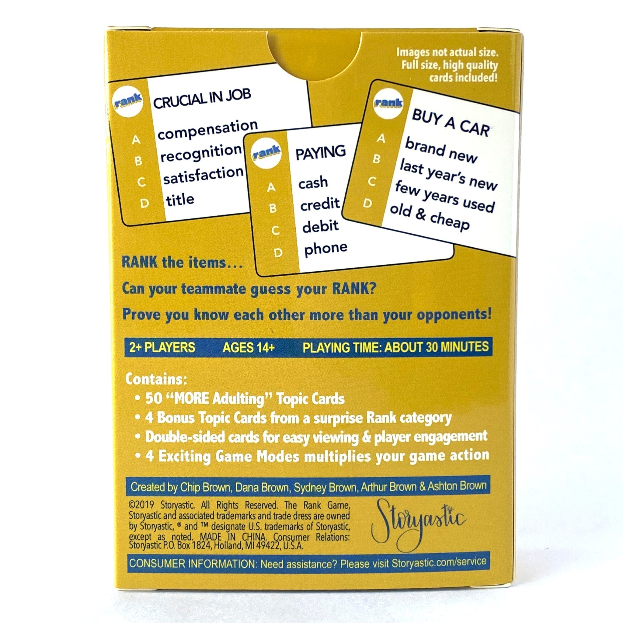 The Rank Game Expansion Pack: MORE Adulting (Dijon Pack)