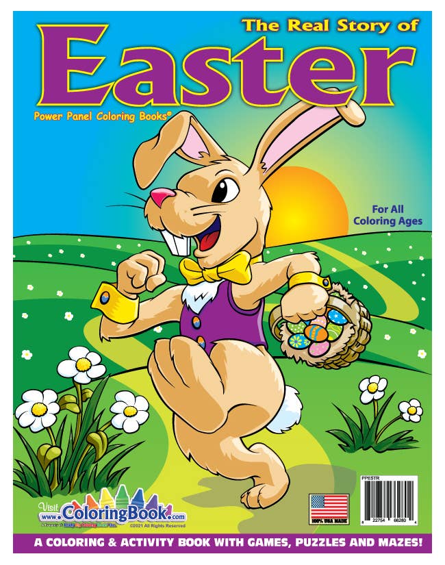 The Real Story Of Easter Coloring Book