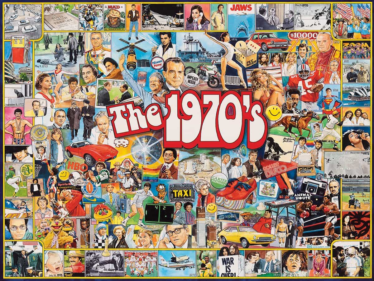 The Seventies - 1000 Piece Jigsaw Puzzle