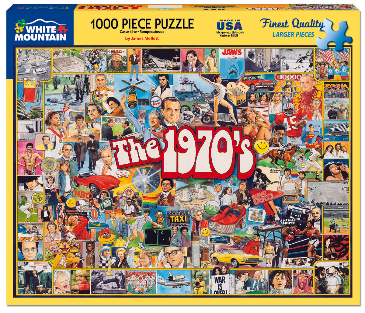 The Seventies - 1000 Piece Jigsaw Puzzle