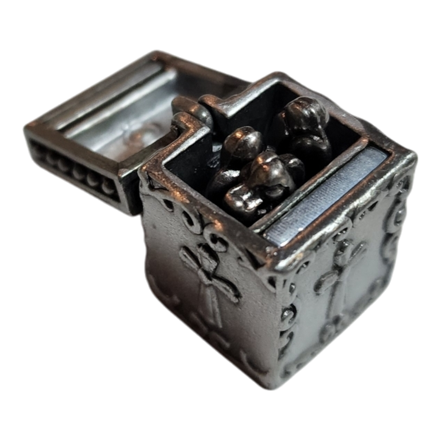 The Three Angels Prayer Box Charm