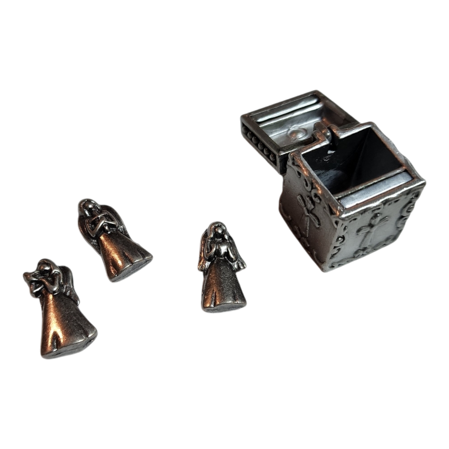 The Three Angels Prayer Box Charm