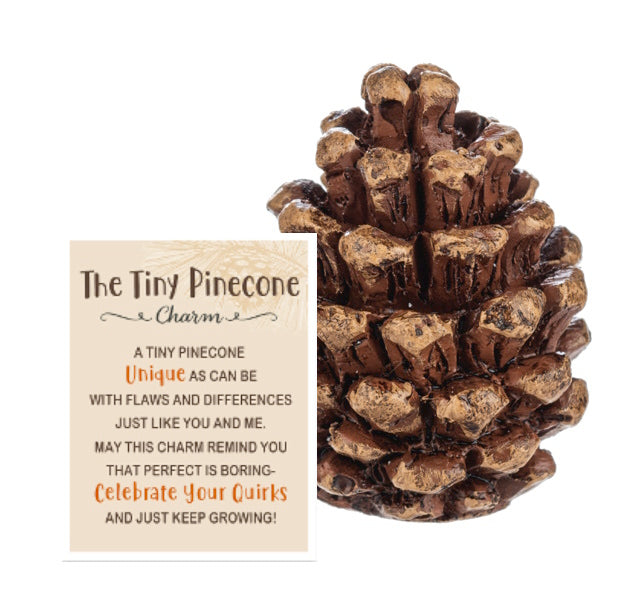 The Tiny Pinecone Pocket Charm
