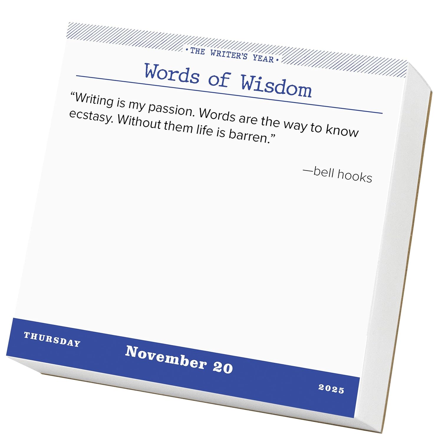 The Writer's Year Page-A-Day Calendar 2026: 365 Days of Inspiration, Prompts, and Quotes