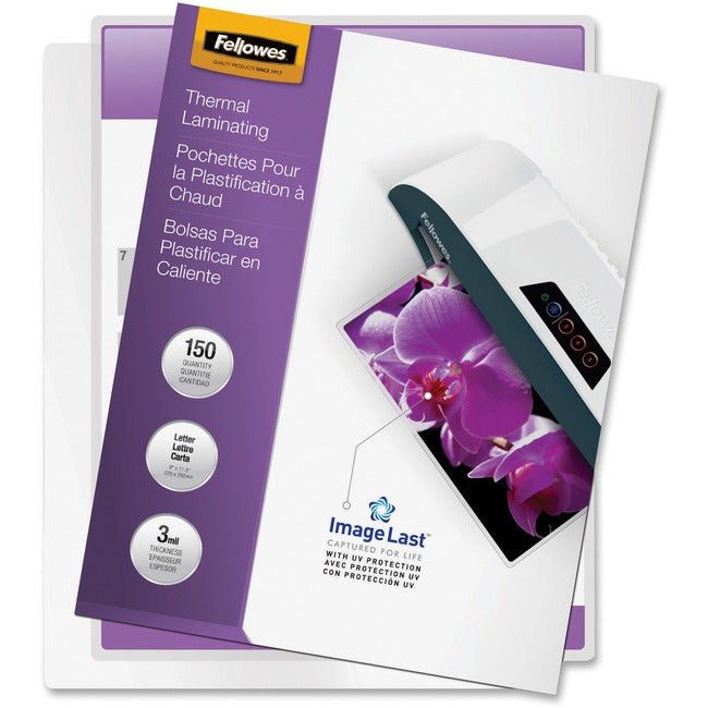 Thermal Laminating Pouches 3mil - Jam-Free Letter Size 150 Pack | ImageLast™ 5200509