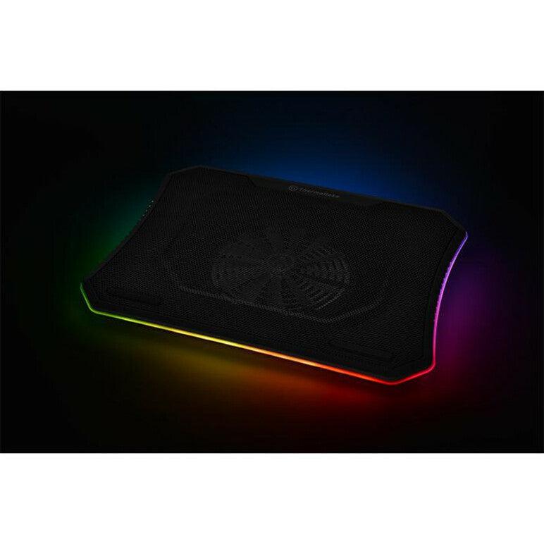 Thermaltake Massive 20 Rgb Notebook Cooling Pad 48.3 Cm (19") 800 Rpm Black