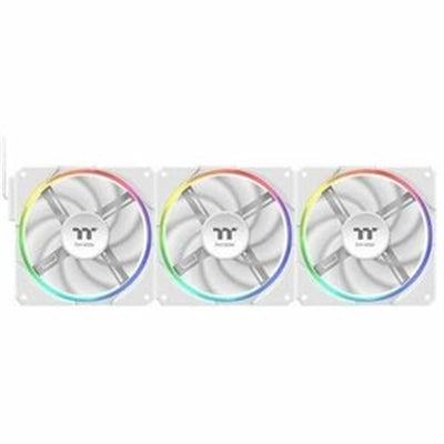 Thermaltake TS120 EX RGB PC Cooling Fan - White 3-Pack