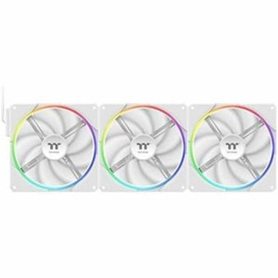 Thermaltake TS140 EX RGB PC Cooling Fan - White (3-Pack)