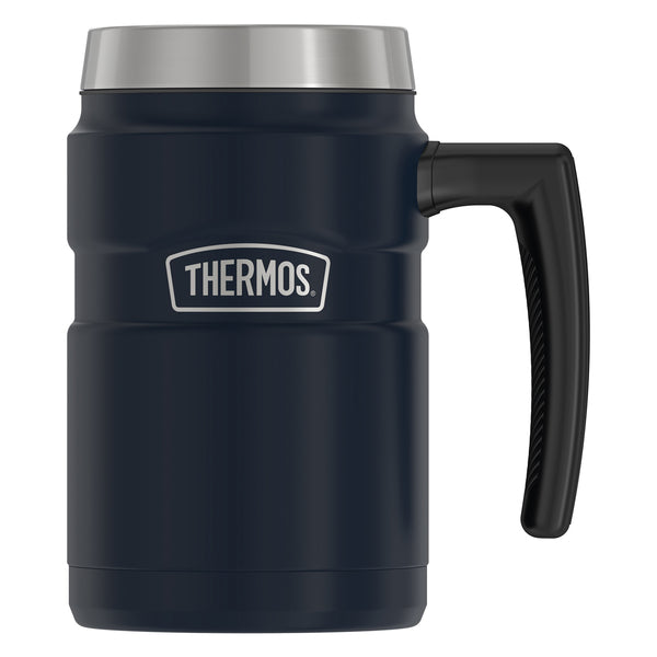 Thermos SK1600MDB4 16-Oz. Stainless King Vacuum-Insulated Coffee Mug (Midnight