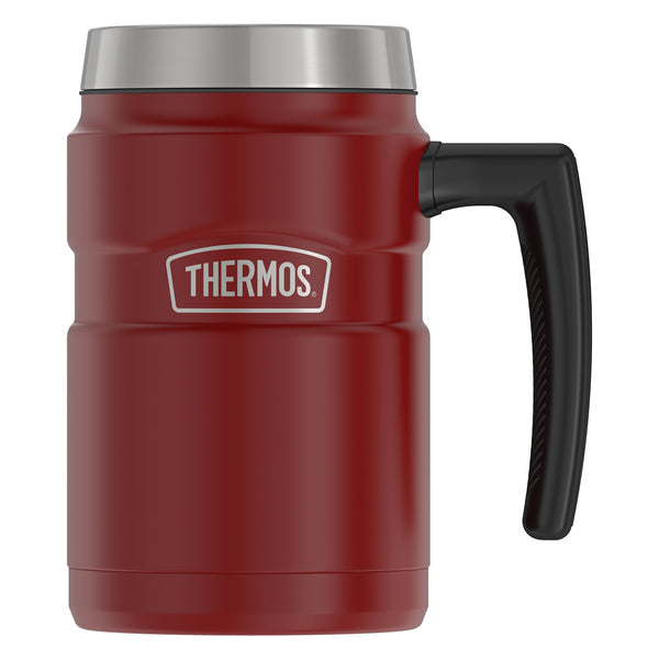 Thermos SK1600MR4 16-Oz. Stainless King Vacuum-Insulated Coffee Mug (Rustic Red)