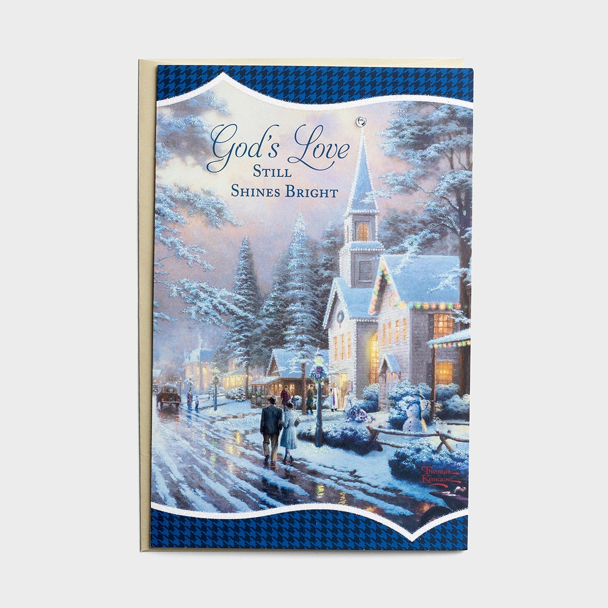 Thomas Kinkade - God's Love - 18 Premium Christmas Boxed Cards