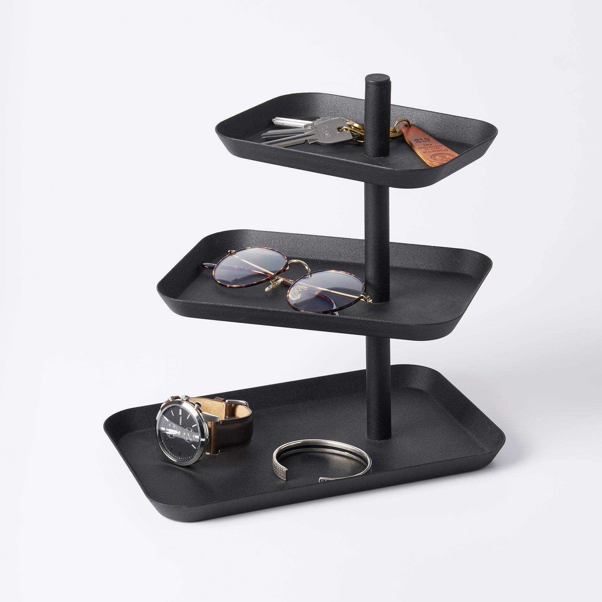 Three-Tier Accessory Tray - Steel