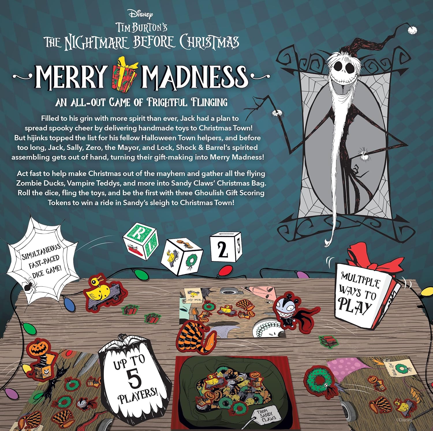 Tim Burton’s The Nightmare Before Christmas Merry Madness