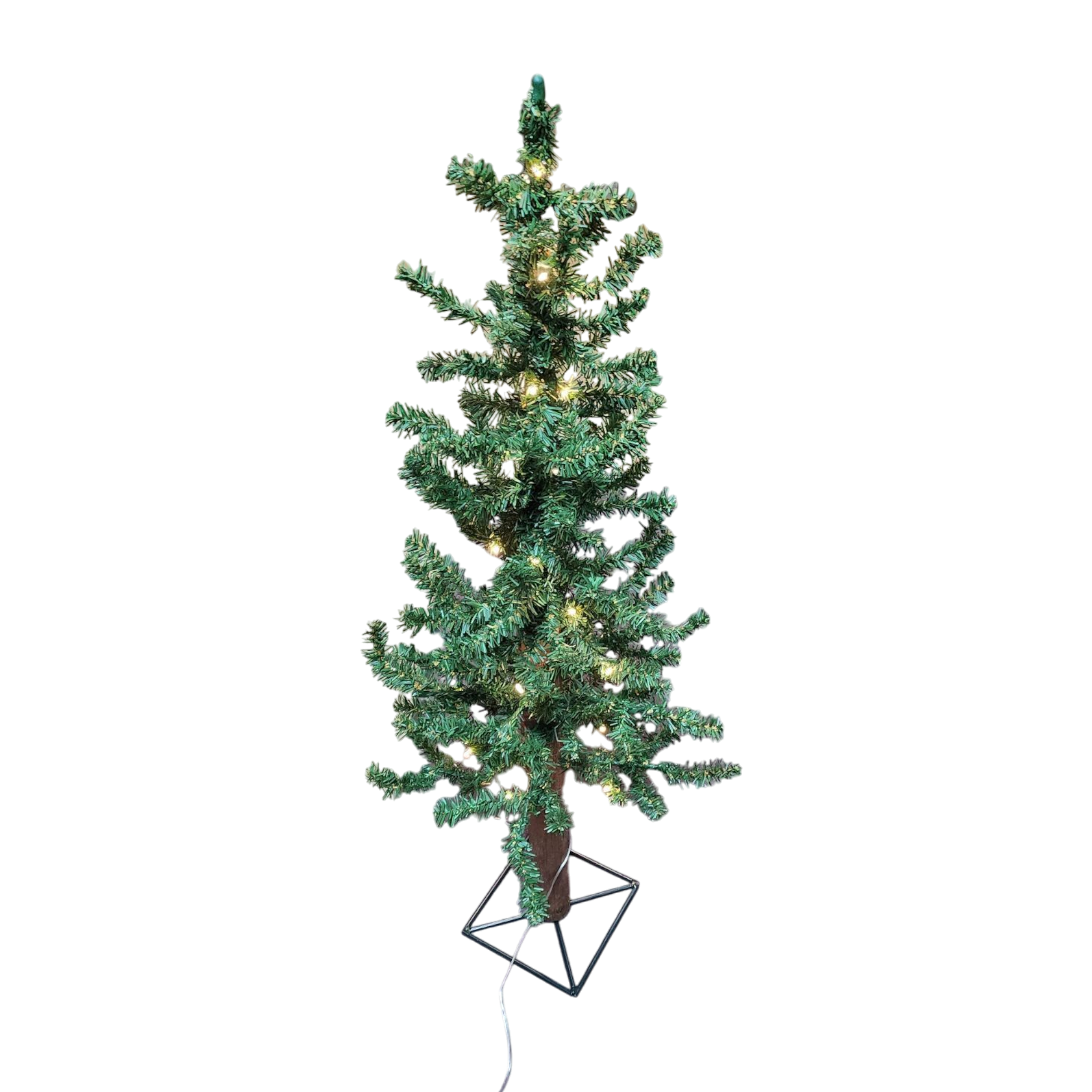 Timber Tree with 25 LED Warm White Fairie Lights - 36"