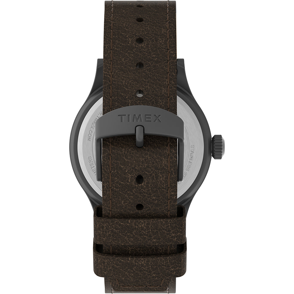 Timex Expedition&reg; Scout&trade; - Khaki Dial - Brown Leather Strap