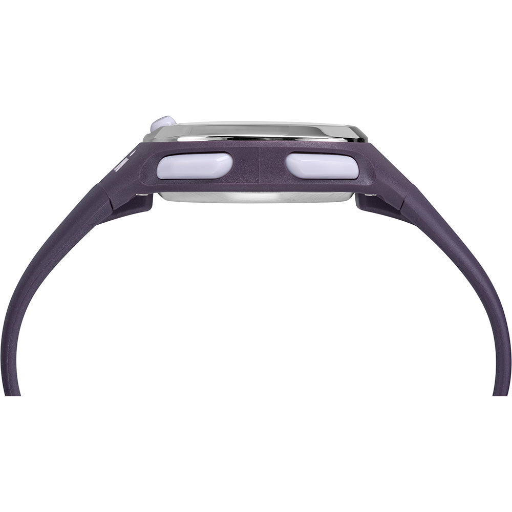 Timex Ironman Essential 10MS Watch - Purple &amp; Chrome