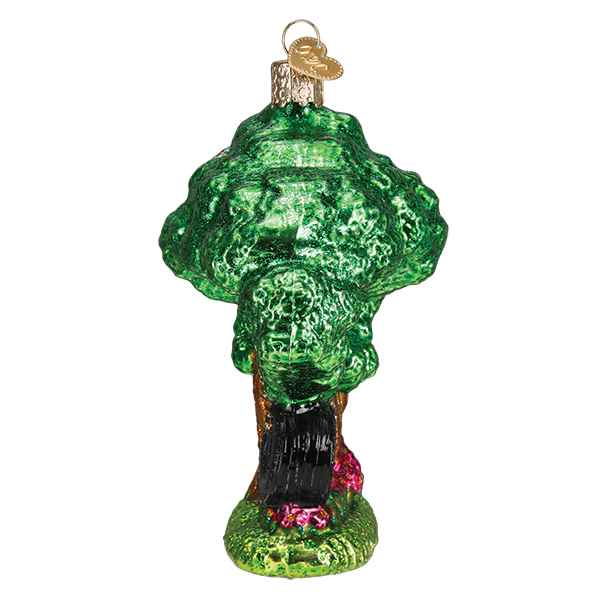 Tire Swing on a Tree Ornament