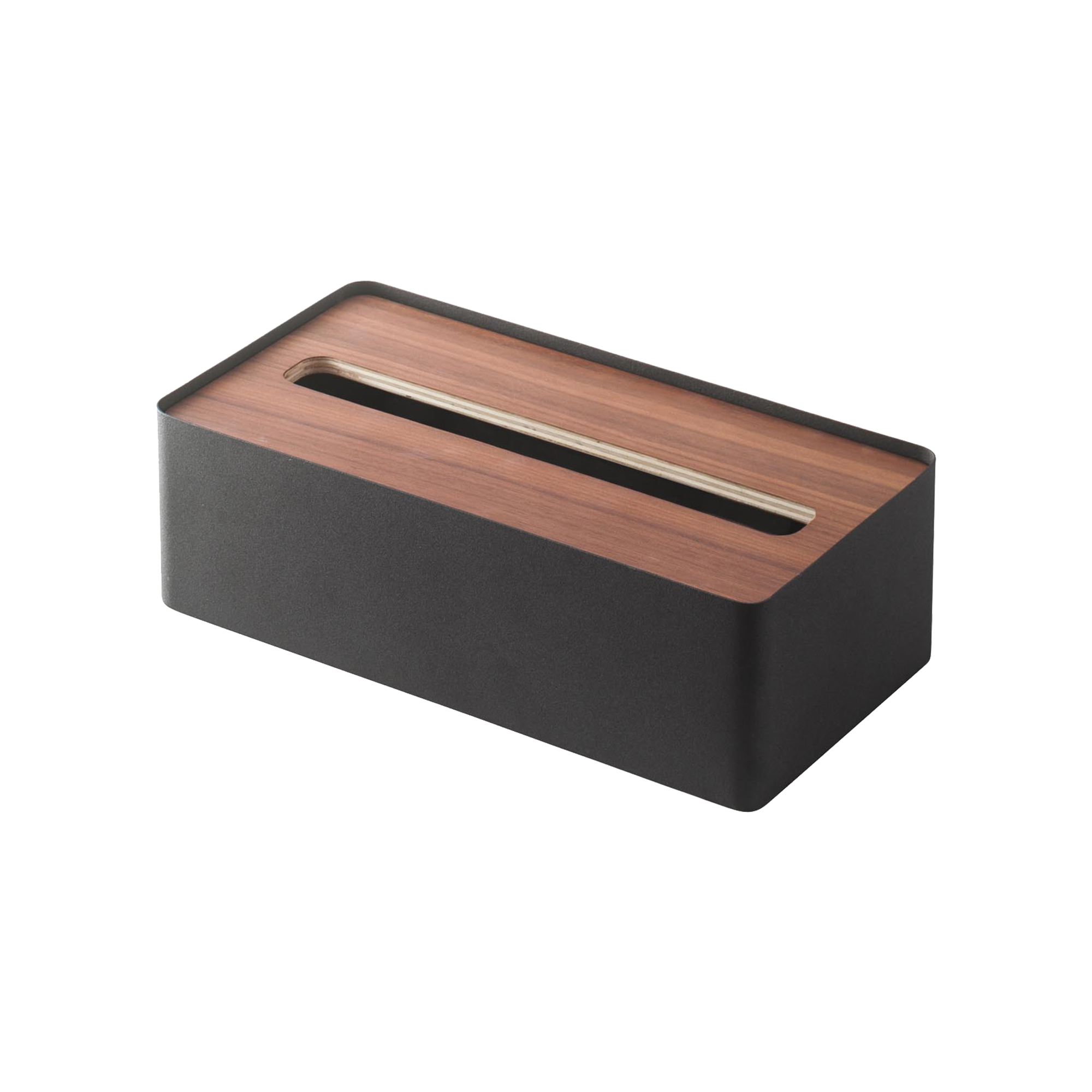 Tissue Case - Steel + Wood