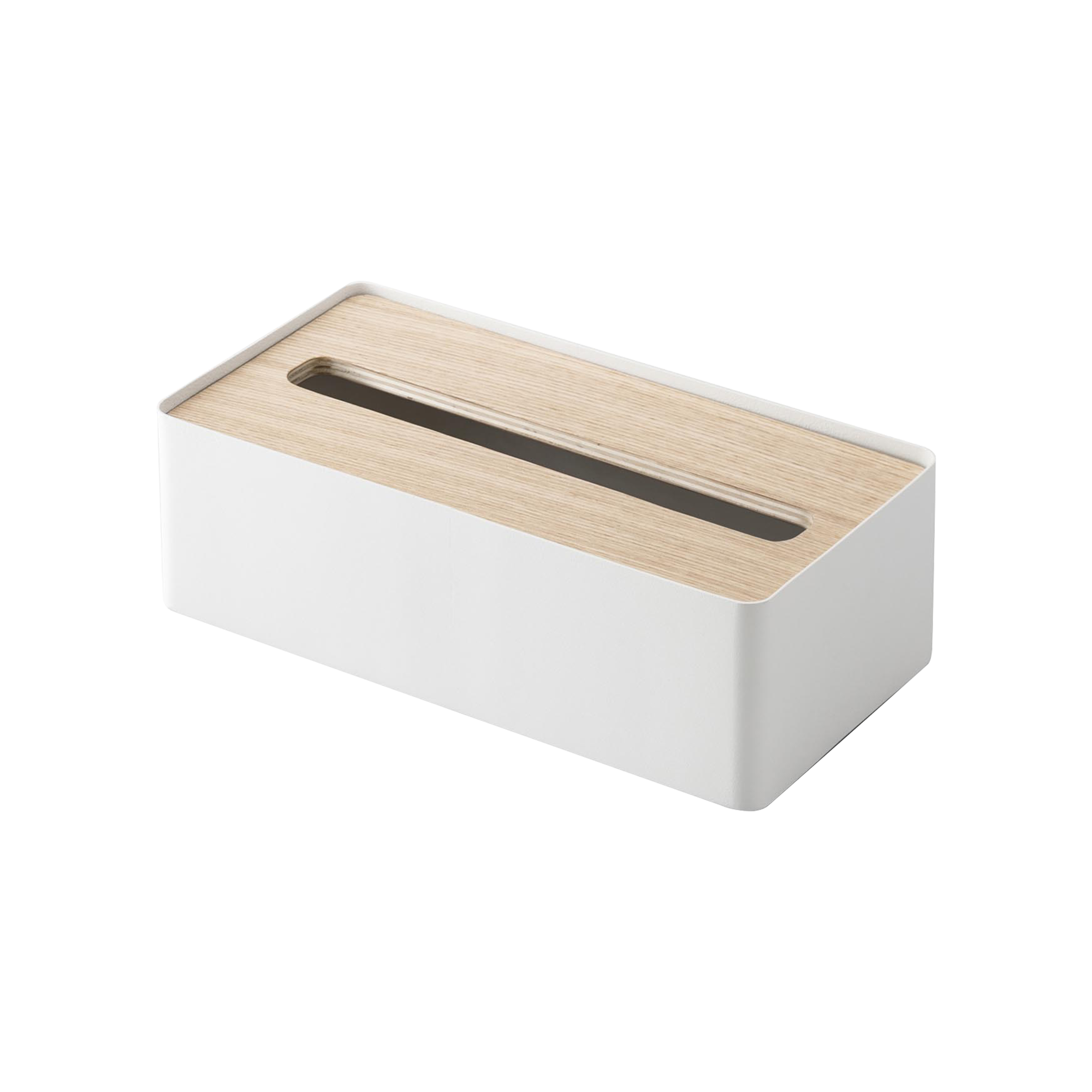 Tissue Case - Steel + Wood