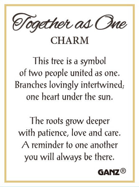 Together as One Pocket Charm