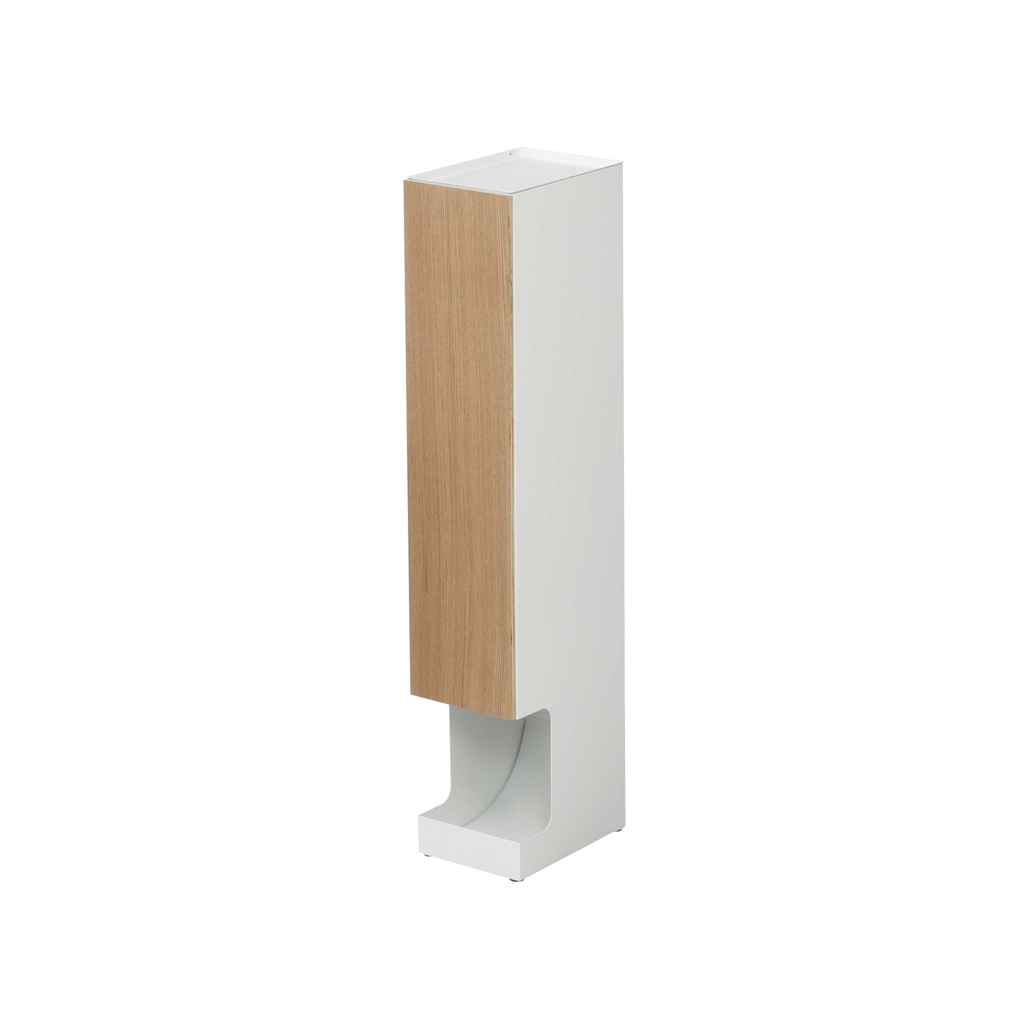 Toilet Paper Stocker - Steel + Wood