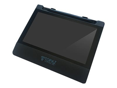Topaz GemView 7 - Signature terminal w/ LED display - electromagnetic - wired - USB TD-LBK070VA-USB-R
