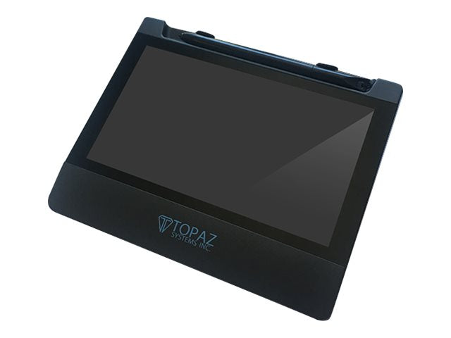 Topaz GemView 7 - Signature terminal w/ LED display - electromagnetic - wired - USB TD-LBK070VA-USB-R