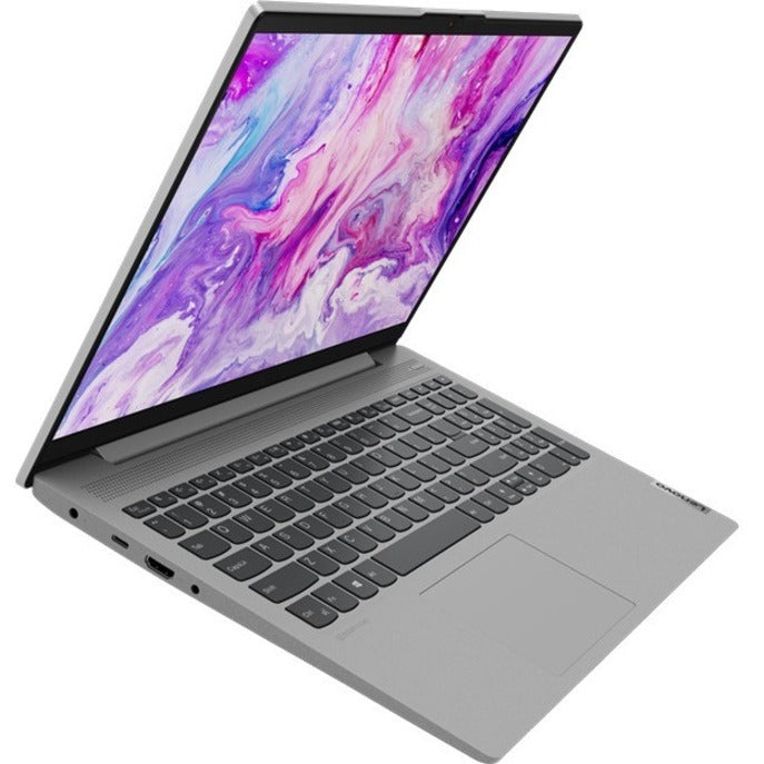 Lenovo IdeaPad 5 15ITL05 82FG01PXUS 15.6 Notebook - Full HD - Intel Core i3 11th Gen i3-1115G4 - 8 GB - 256 GB SSD - English (US) Keyboard - Platinum Gray"