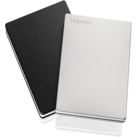 Toshiba Canvio Slim HDTD320XS3EA 2 TB Hard Drive - External - Silver