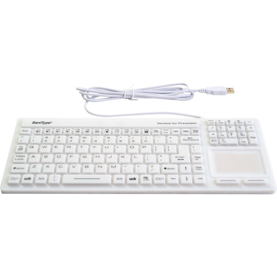 Touchpad Plus Hygienic Silicone Washable Keyboard