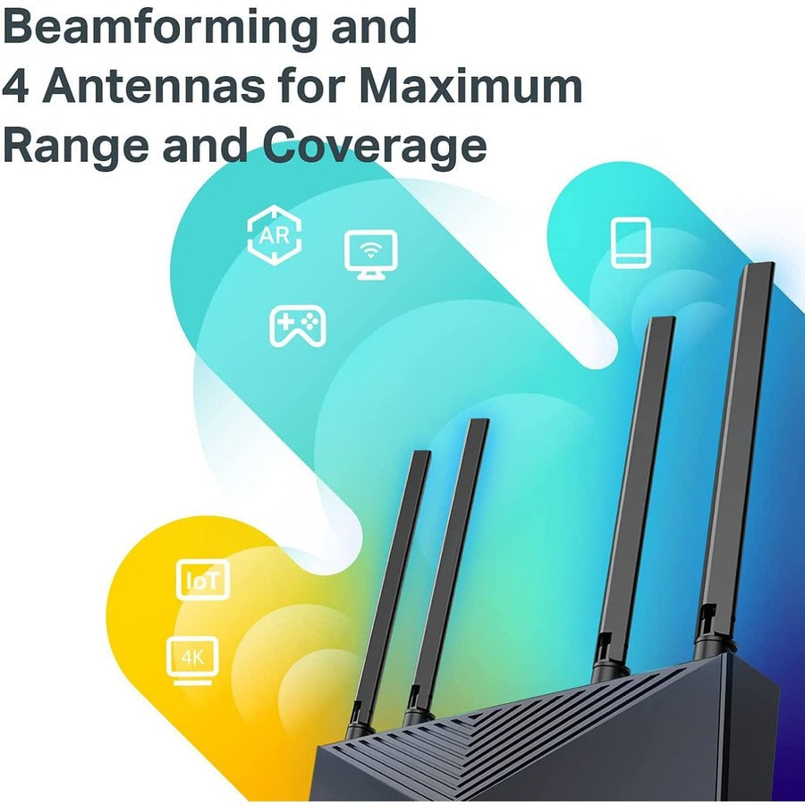 TP-Link Archer AX50 - Wi-Fi 6 IEEE 802.11ax Ethernet Wireless Router