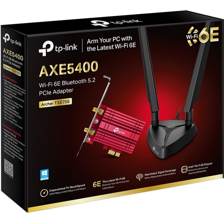 Tp-Link Archer Txe75E - Tp-Link Wifi 6E Ax5400 Pcie Wifi Card ARCHER TXE75E