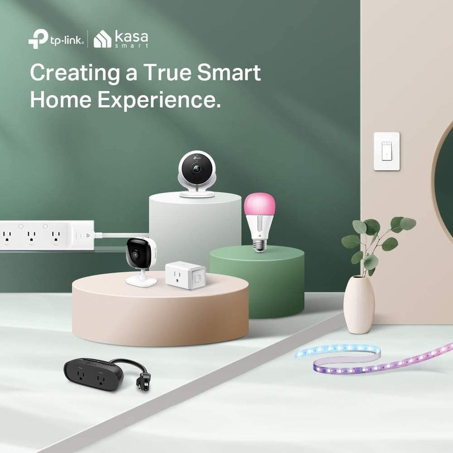 TP-Link Kasa Smart EP10P4 - Kasa Smart Plug Mini 15A - 4-Pack
