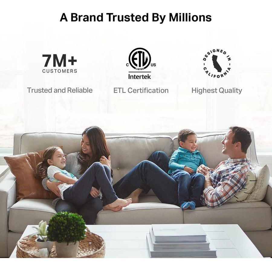 TP-Link Kasa Smart KP303 - Kasa Smart Plug Power Strip with 3 outlets