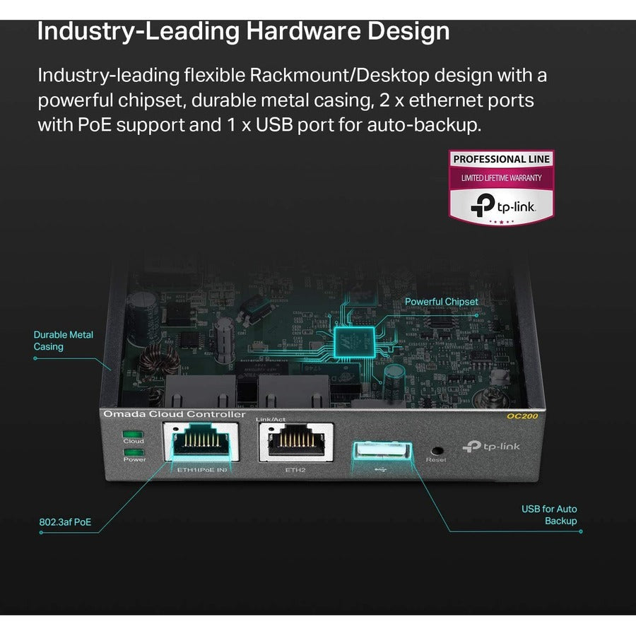 Tp-Link Oc200 - Omada Hardware Controller - Limited Lifetime Warranty
